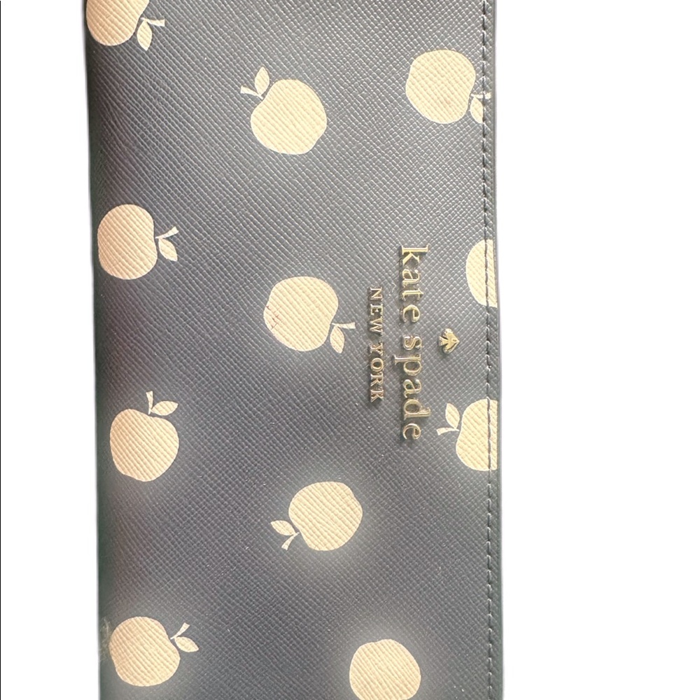 Original Kate Spade dark blue wallet.